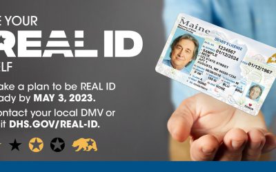 BE REAL ID READY BY MAY 3, 2023